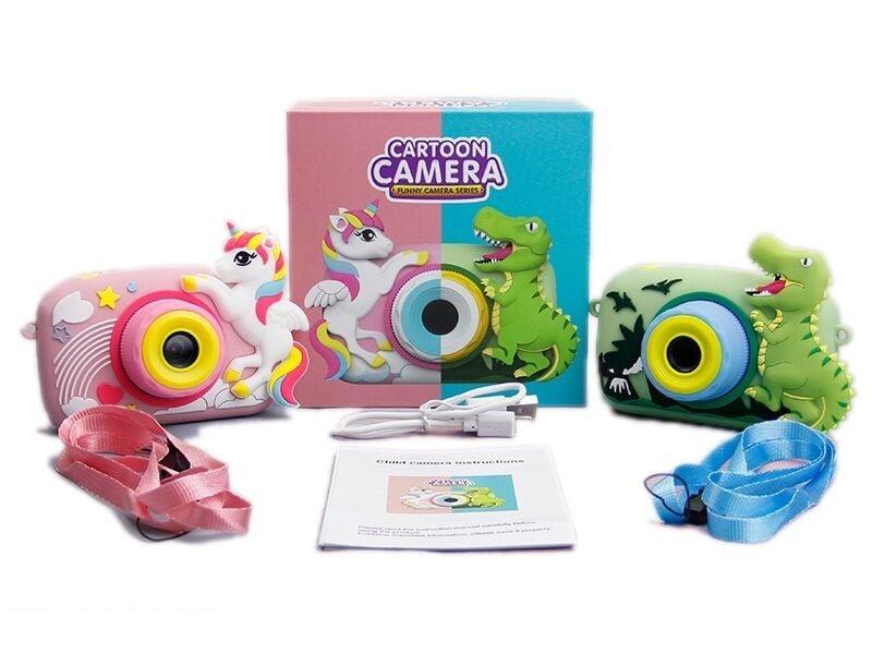 Дитячий цифровий фотоапарат Єдиноріг XL 900, відео, фото, ігри, прослуховування музики, microSD, фото 1