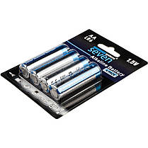 Батарейки SEVEN LR6 AA 1.5V 4 шт, фото 2