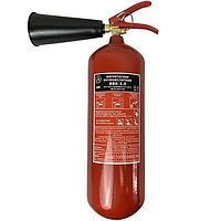 Вогнегасник Вуглекислотний 5 кг із сертифікатом Хладар