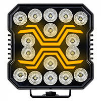 Фара робочого світла світлодіодна X-SPIDER KAMAR L0194 16 LED 4200 LM