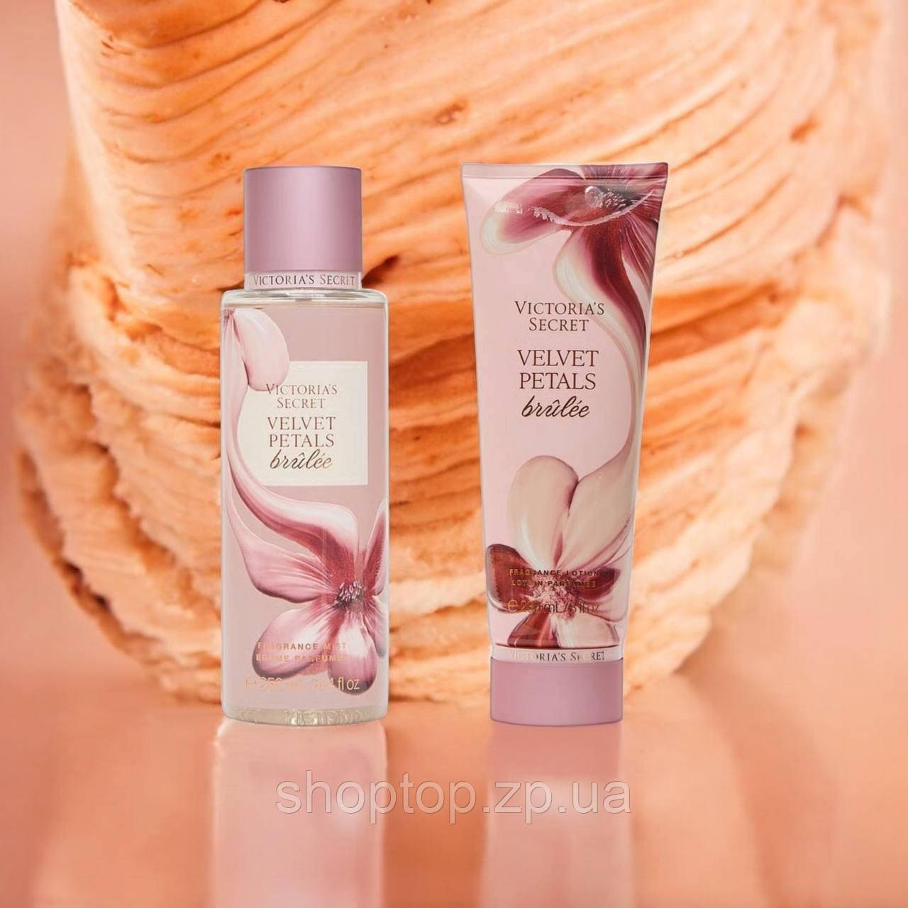 Набір Парфумований Міст 250ml+ Лосьйон 236ml для тіла Victoria’s Secret Velvet Petals brulee, фото 1