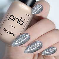 Гель лак PNB Shock Effect, Silver 01