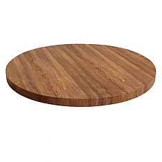 Стільниця кругла з масиву ясена 80 см