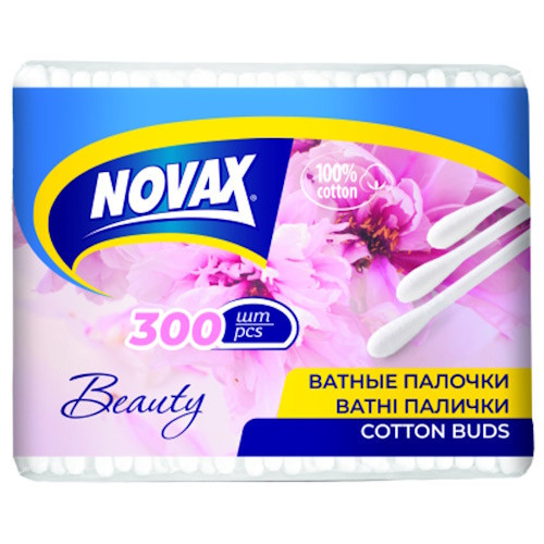 Ватні палички 300шт, Novax, Арт.66429