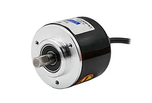 Абсолютний енкодер ARS-S-50, виcтупаючий вал, 6mm, 12bit, SSI вихід, Gray, кабель 5м, задній