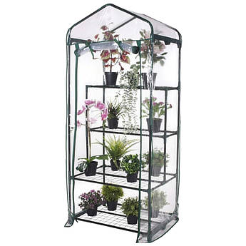 Теплиця садова з 4 полками od MG-Store 324242 балконний міні-сад