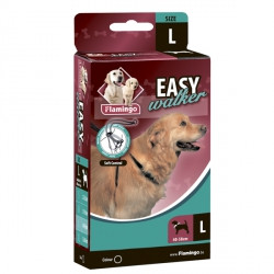 Тренувальна шлейка для собак виї волкер, нейлон Karlie-Flamingo (КАРЛІ-ФЛАМІНГО) EASY WALKER (L 40-58 см), фото 1