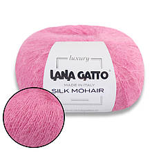 Lana Gatto Silk Mohair, Полуничний коктейль No9377