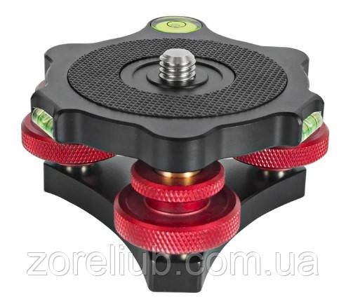 Регулятор рівня BEXIN LP64, гвинт і отвір 3/8", метал, підходить для SeeStar 30, 50, фото 1