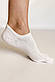 Шкарпетки сліди табі жіночі 36-40 Velina Apmi білий, фото 3