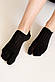 Шкарпетки сліди табі жіночі 36-40 Velina Apmi чорний, фото 5