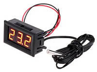 Термометр електронний 12v (червоні цифри)