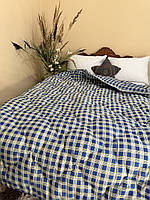 Ковдра зимова тепла на овчині двоспальна 175х210 тканина полікотон