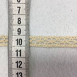 Мереживо бавовняне бежеве вузьке 1 см, фото 3