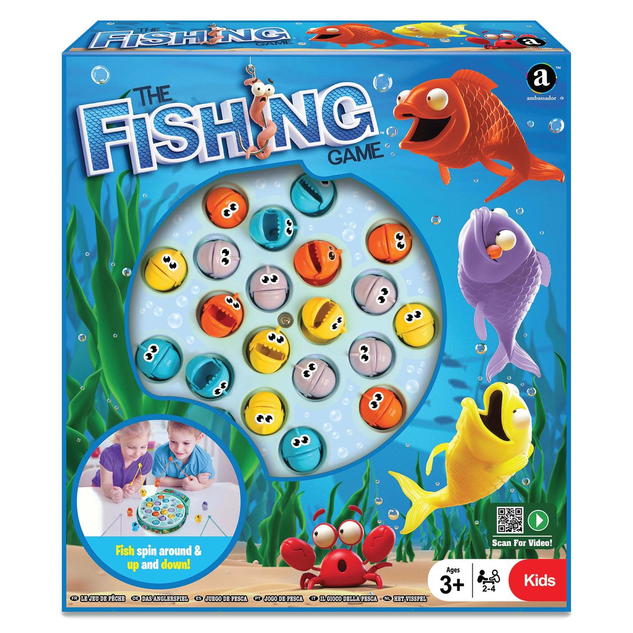 Настільна гра "Рибалка" Ambassador, 21 рибка, від 3 років, фото 1