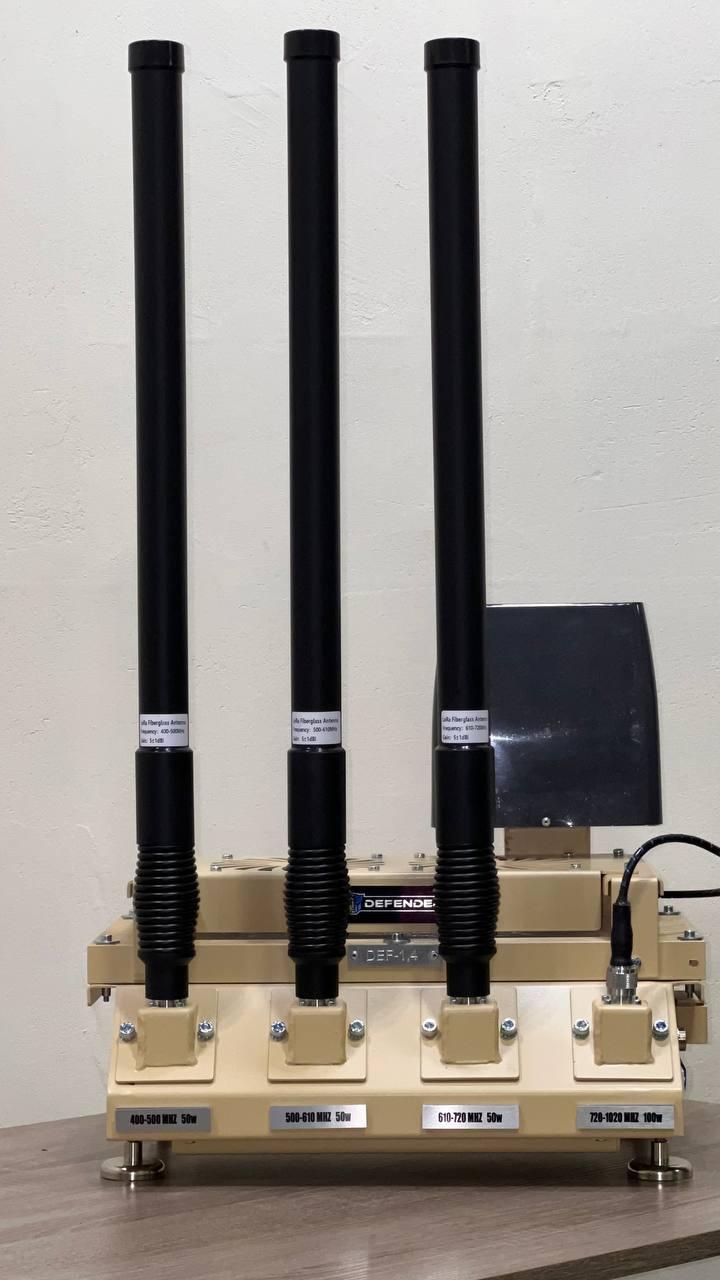Купольний РЕБ на авто «Defender» до 15 діапазонів (130МГц - 5.8ГГц)