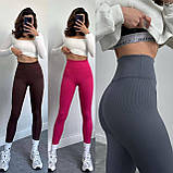 Лосини на флісі Норма + Батал "Рубчик", фото 6