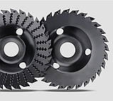 Круг шліфувальний 125 мм — Шліфувальний круг по дереву до болгарки, фото 3