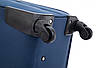 Тканинна валіза середня на 4 колесах Bonro Tourist синій, фото 9