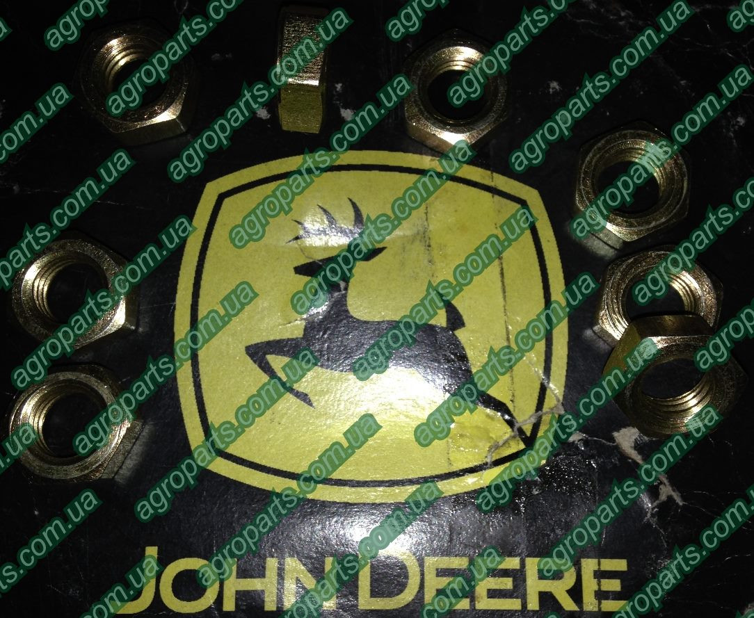 Гайка 14H939 LH левая ½" John Deere HEX NUT гайки 14Н939 (0,5 дюйма) - фото 4 - id-p153030676