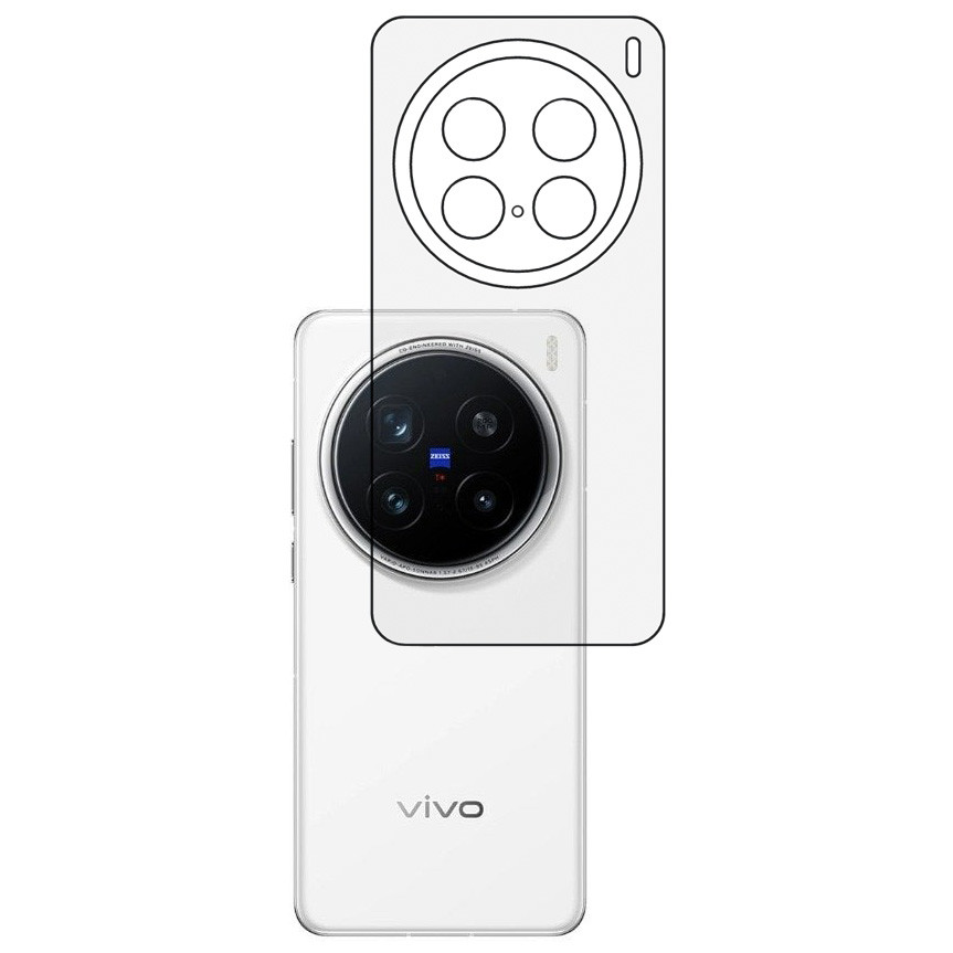 Плівка на задню панель Mietubl HD для Vivo X200 Pro, фото 1