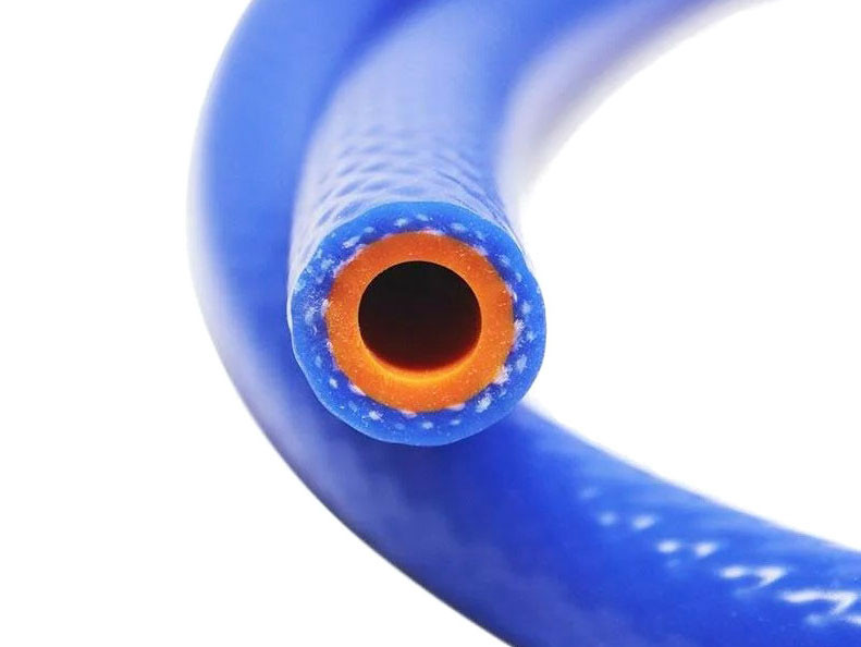 Шланг (рукав) Dвн=12мм., 2-х слойн.армов.силікон, до12Атм, від -60°C до +260°C (Гарантпостач-К, Китай)