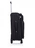 Тканинна валіза середня на 4 колесах Bonro Tourist чорний, фото 3