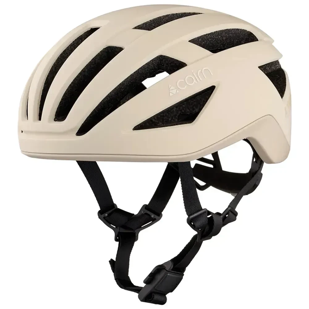 Cairn велошолом Atom mat argile-white 55-58, фото 1