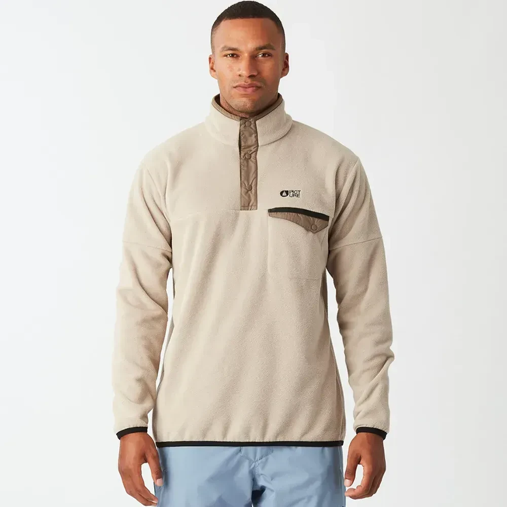 Picture Organic реглан флісовий Arcca 1/4 pure cashmere XXL, фото 1