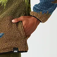 Picture Organic куртка флісова Hafdals cloudy landscape sherpa S, фото 4