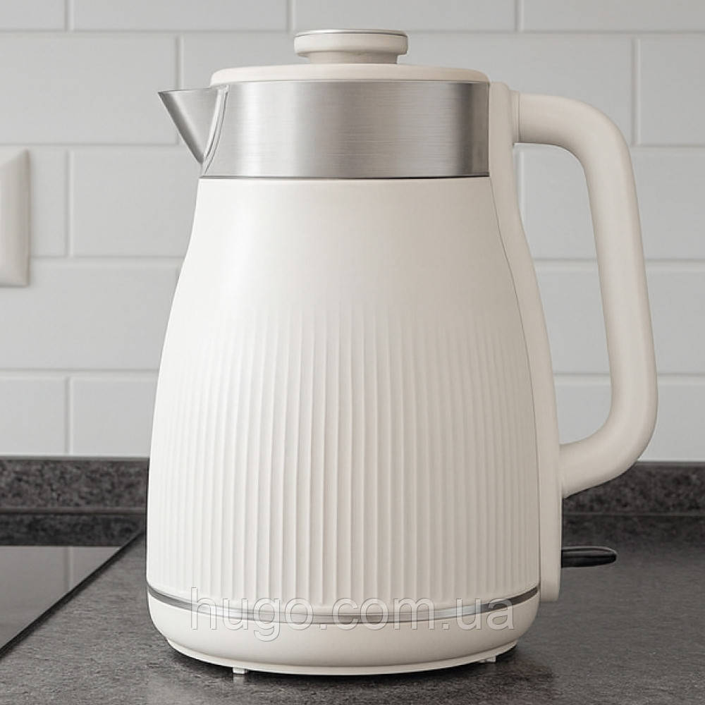 Електрочайник 1,7л, 1500Вт, YD-1833 / Електричний чайник / Дисковий чайник з нержавіючої сталі, фото 1