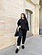 Жіночий прогулянковий костюм; Кольори Шампань, оливковий і чорний; Розмір 42/46, 48/52 і 54/58 ;, фото 6