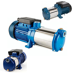 Поверхневий багатоступінчастий насос, 1650 Вт, до 10.3 м³ - Багатоступінчастий насос поверхневого типу, 1650 Вт, до 10.3 м³/ас,