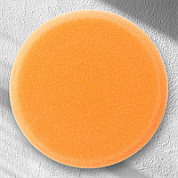 Коло полірувальне поролоновий Рамболд 125 мм x М14 помаранчевий м який для делікатного полірування металу та лаку