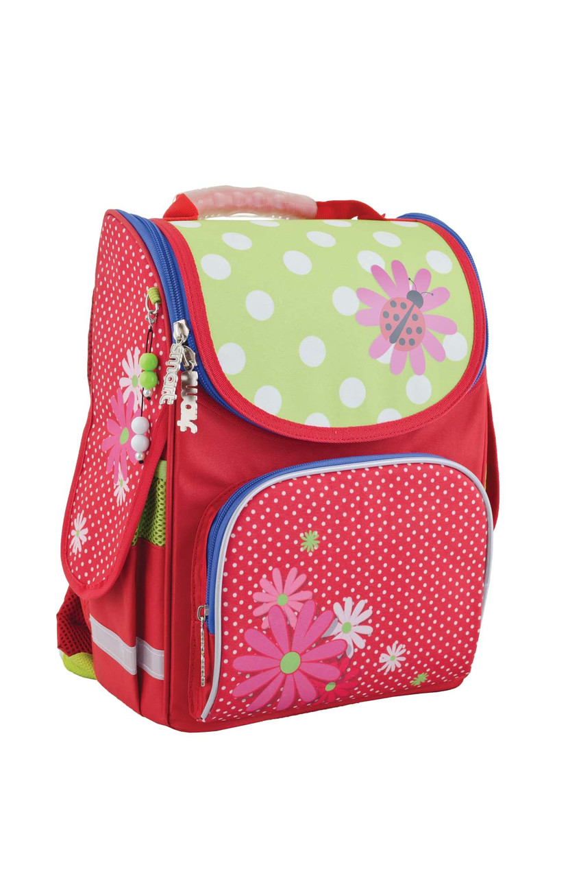 Рюкзак шкільний каркасний Smart PG-11 1 Вересня Ladybud 553334 для дівчинки, фото 1