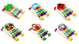 Дитячі дерев'яні ксилофони