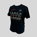 Жіноча тактична футболка з принтом MARCH, футболка для медика ЗСУ, для інструктора тактичної медицини Стохід Чорна, фото 4