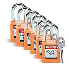 Блокувальний навісний замок Brady Nylon Safety Padlock 051347