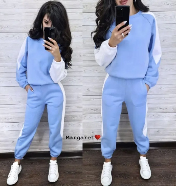 Костюм на флисе женский спортивный