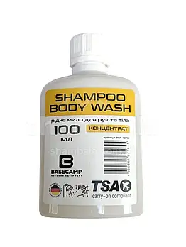 Рідке мило для рук та тіла BaseCamp Shampoo Body Wash, 100 ml (BCP 40701)