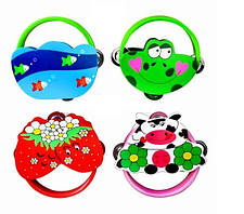 Дитячі дерев'яні бубни різні види