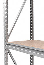 Стелаж | 2000 - 2500 мм | різні розміри | від 330 кг/полка | ДСП полки 16 мм | металевий | оцинкований SN1, фото 3