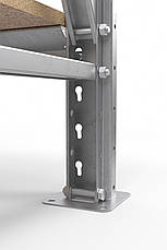 Стелаж | 2000 - 2500 мм | різні розміри | від 330 кг/полка | ДСП полки 16 мм | металевий | оцинкований SN1, фото 4