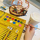 Набір для малювання в кейсі, 67 предметів "G.Duck" / Дитячий набір для творчості / Набір художника, фото 6