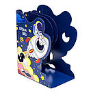 Металева підставка для книг, 19×14×10см, LTS-3069 / Розсувна підставка під книги / Органайзер для книг, фото 5