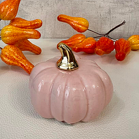 Фарфорова тиква для інтер'єрного декору 7см