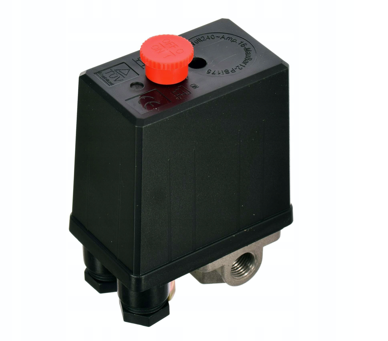 Пресостат до компресора 220В, 4 виходи автоматика, фото 1