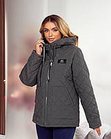 Жіноча осіння куртка великого розміру новинка 2025