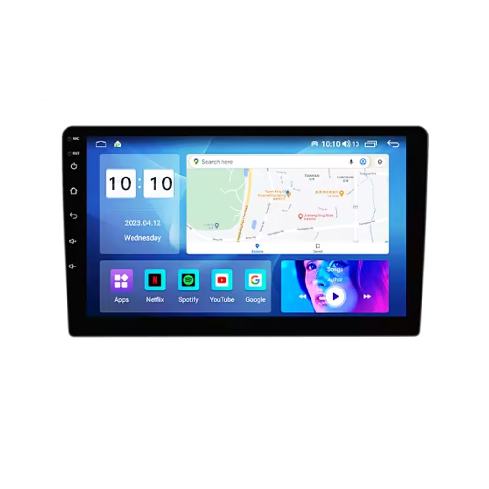 Універсальна Mагнітола K7862- 9'' QLED-DSP with carplay(4+64+4G sim) 8 Core  Android 12, фото 1