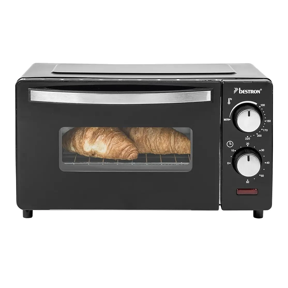 Духовка настільна Bestron AOV9, 800 Вт, 9 л, чорний, фото 1